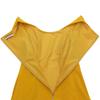 FOXEY NEW YORK Excellent condition polyester ruffle sleeveless dress, yellow, size 38, 38336-NSOFN115L dress 38 yellowUsed
