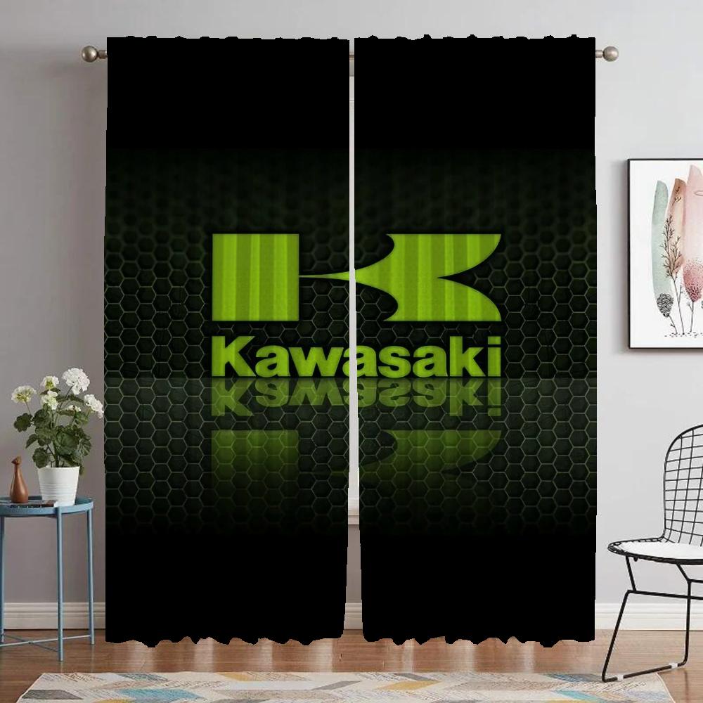

Shades Kawasakis Anti-mosquito Curtains for Living Room Partition Window Curtain for Room 2 Panel Home Interior Curtains Kitchen W50xH70cmx2pcs-CL