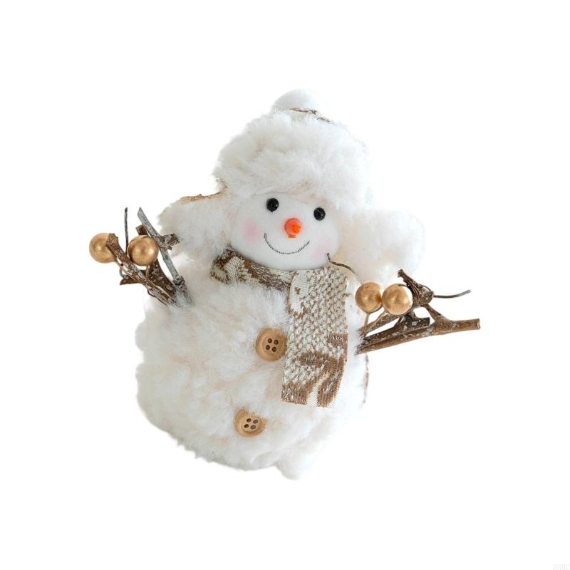 Christmas Snowman Ornaments Snowman Doll Tabletop Decorations for Kitchen Home