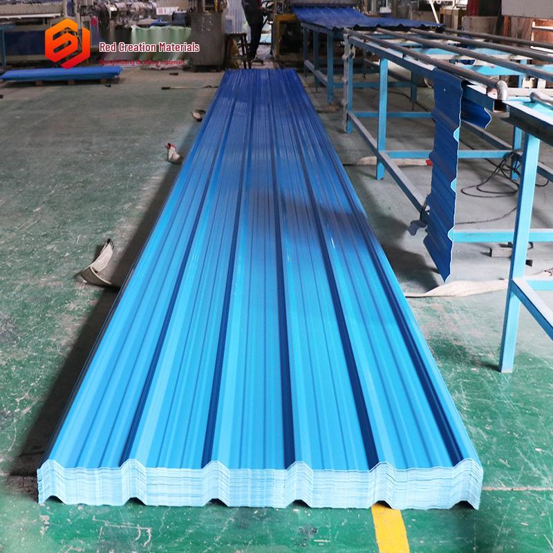 Flame Retardant PVC Heat Insulation Resin Roof Tiles - Antique Color, Asbestos-Free Plastic & Steel