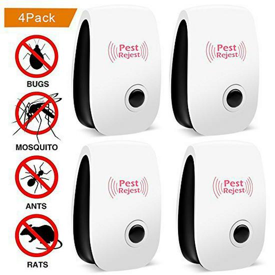 

Ultrasonic Mosquito & Rodent Repellent Electronic Insect Killer for Home OPP Pack