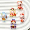 Small Festive Resin Figurines: DIY Accessories for Phone Cases, Magnets & Keychains