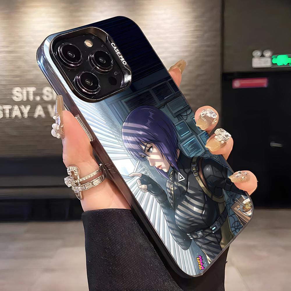 

Ghost In The Shell Phone Case For IPhone 17 Pro Max 16 15 14 13 11 12 Mini Xs Xr 8 Plus Se Color Silver Cover iPhone17