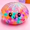 1-12 stuks Kleurrijke Glitter Dumpling Glitter Dumpling Squishies met Doos Dumplings Sensorisch Knijpspeelgoed voor Stressverlichting Speelgoed