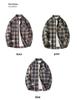 Men's Long Sleeve Plaid Shirt - Spring/Autumn Hong Kong Style Trendy Casual Jacket Top