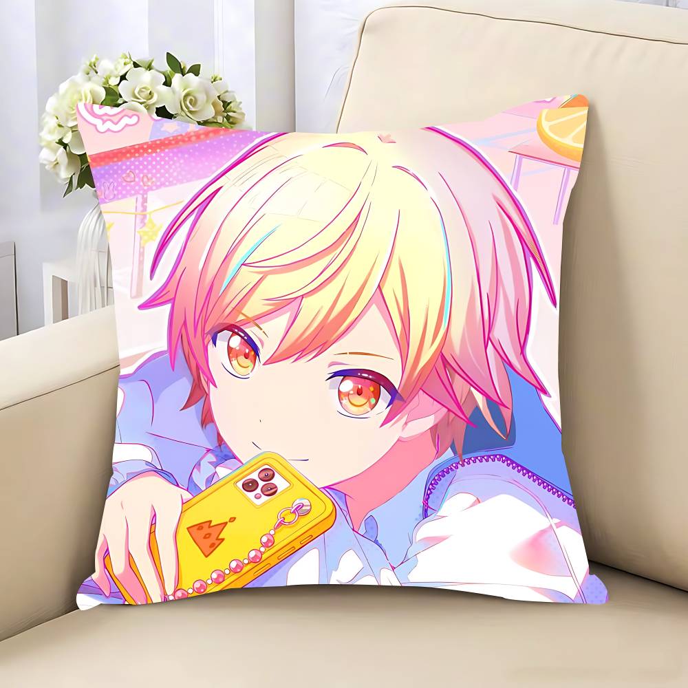 Tenma Tsukasa Cartoon Pillow Case Removable Washable Cushion Cover – All-Season Soft Linen