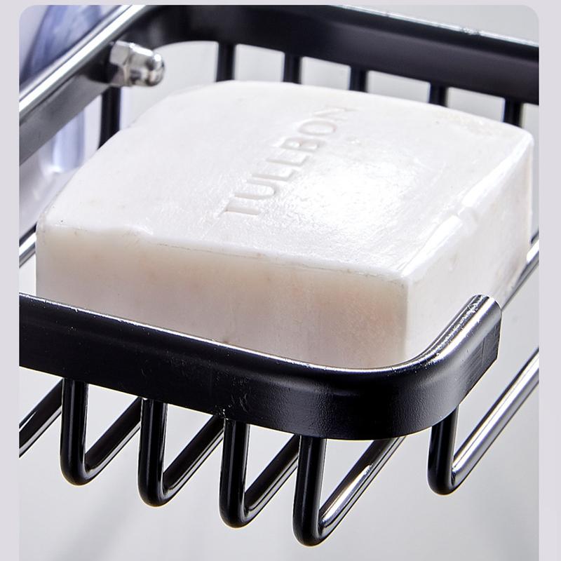 Gold Soap Dishes Soap Basket Wall Mounted Soap Dish Bathroom Accessories Bathroom Furniture Toilet Balcony Glass Soap Holder