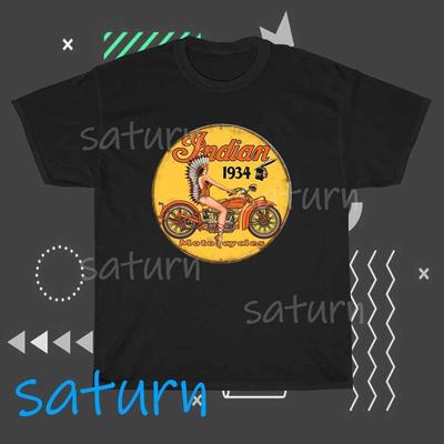 Indian Motorcycles Klassisches Logo T-Shirt Lustig Größe S bis 5XL
