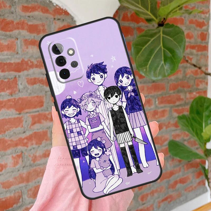 Omori Game Fanart Case For Samsung Galaxy A52 A12 A22 A32 A42 A72 A11 A51 A71 A50 A70 A21S A52S Cover Coque