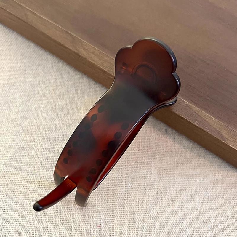 New High Ponytail Hair Clips for Women High End Simple Feel Featuring Back Head Clip Vertical Duckbill Clip Hair Accessory