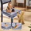 Scratch Resistant PVC Chair Seat Cover Dust-proof Chair Cushion Cover  Room Protection
