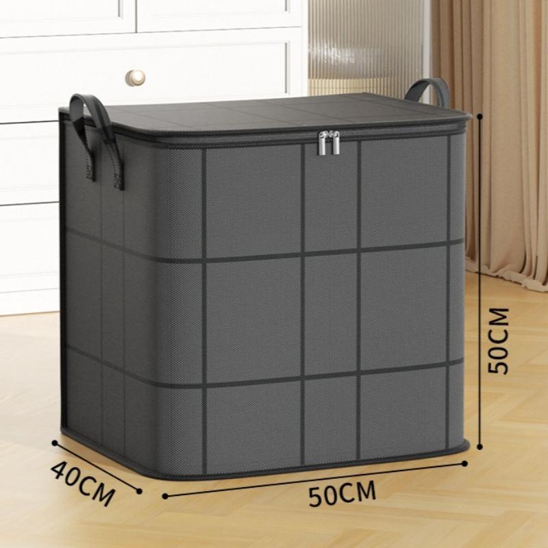 Foldable Wardrobe Storage Bag Household Clothing and Quilt Organizer Bag, Suitable for Moving Travel Storage Bag Under-Bed Storage