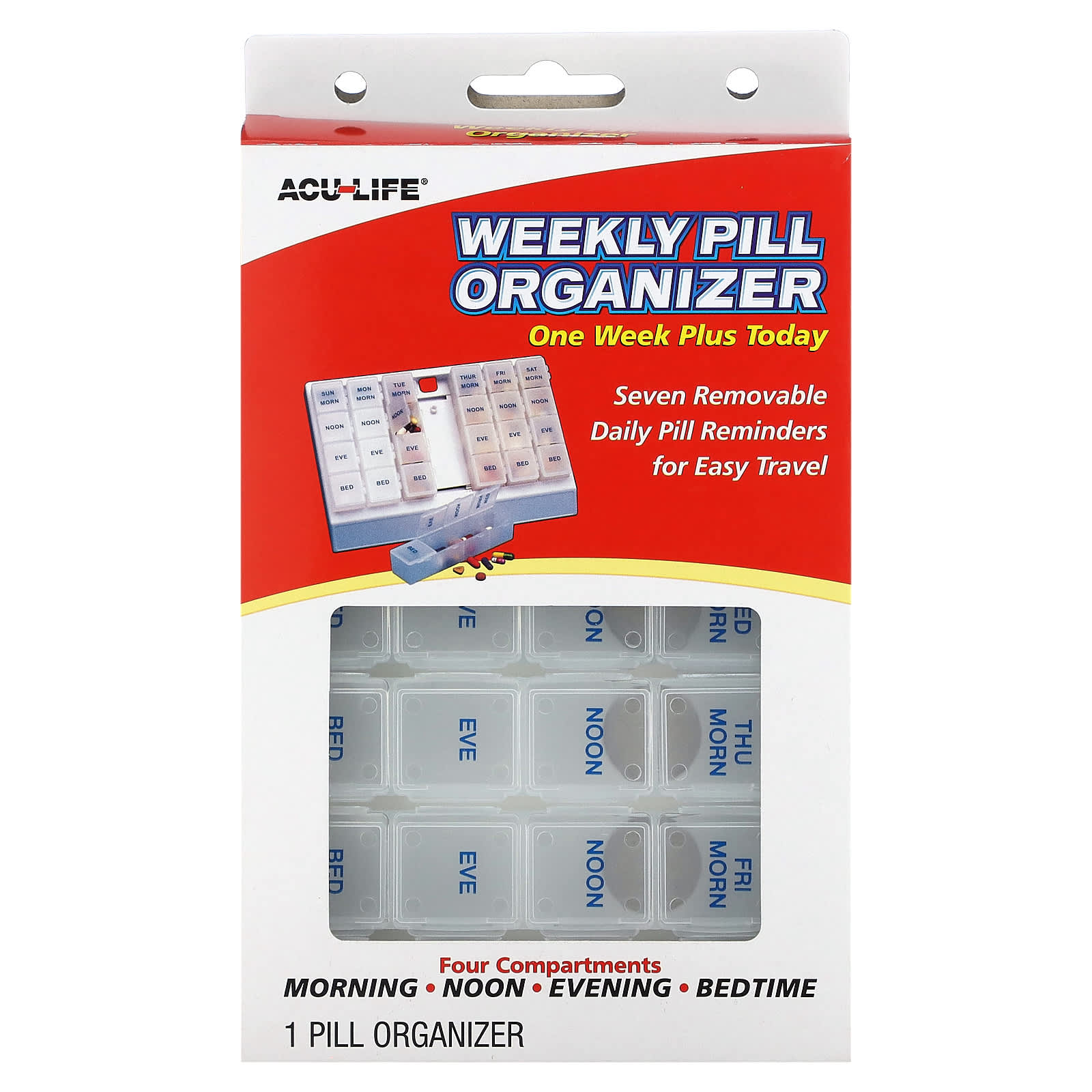

Wonju Plus Today Weekly Pill Organiser, 1 pc