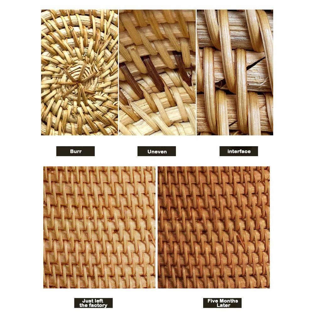 Bamboo Woven Cup Holder Rack Retro Tea Cup Storage Box Convenient Paper Cup Dispenser  Tea Ceremony