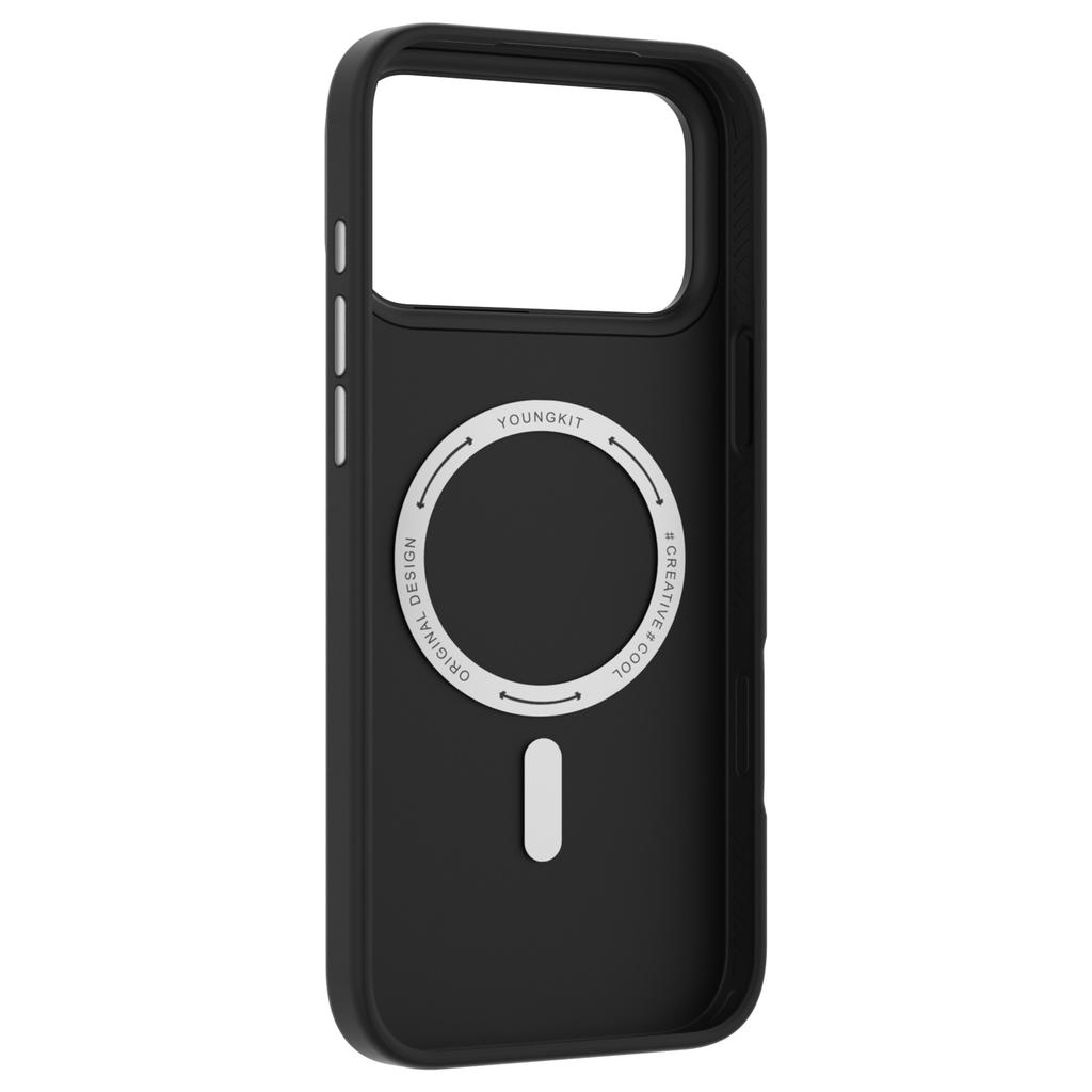 YOUNGKIT Cute Moments Series For iPhone 17 Pro Magnetic Case IMD Shockproof TPU Phone Back Cover