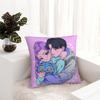 KPop Demon Hunters Pillowcase Printing Fabric Cushion Cover Gift Throw Pillow Case Cover Home Square 45X45cm