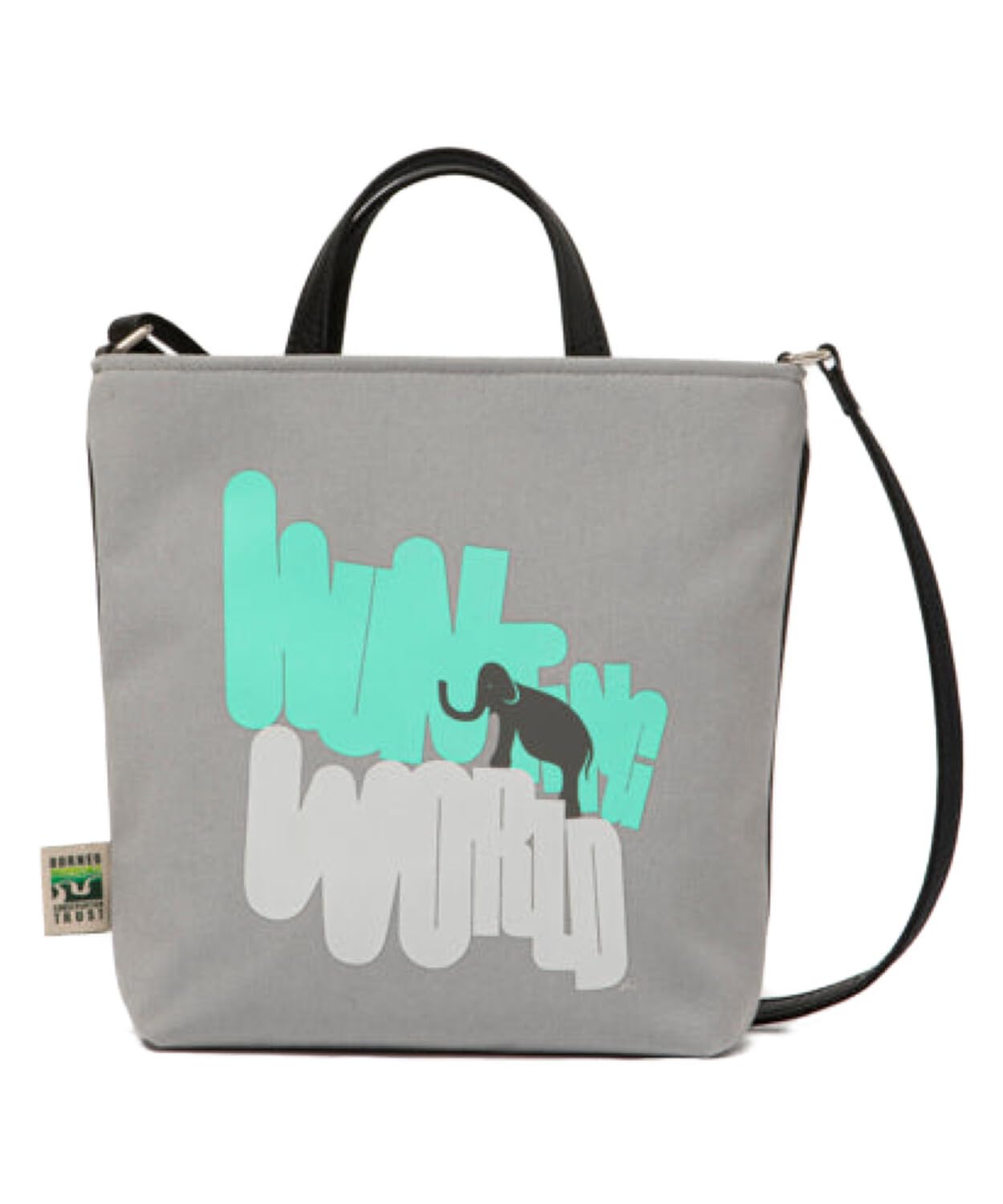 

Hunting World Borneo Charity Tote Light Green Bag, Women s,