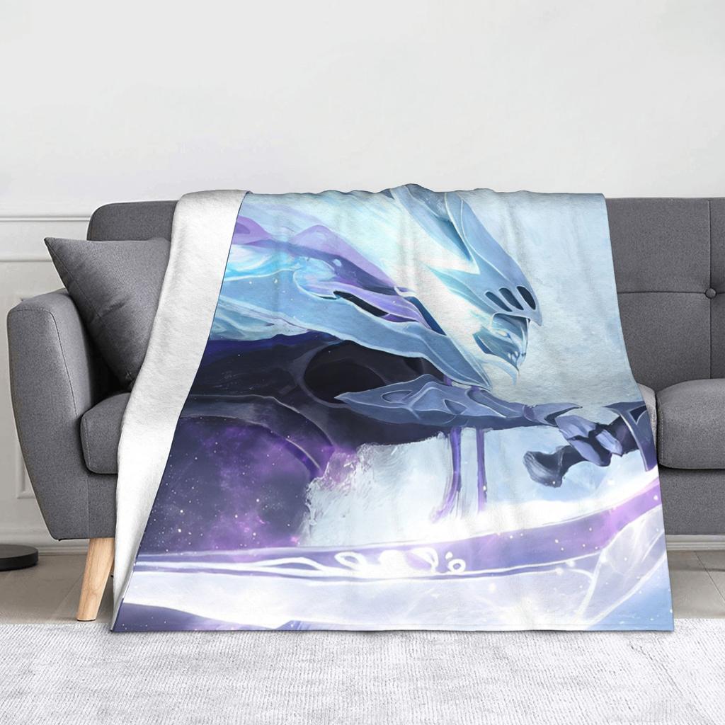 Dota Game Knitted Blanket  Fuzzy Throw Blanket Bed Sofa Decoration Ultra-Soft Warm Bedspreads