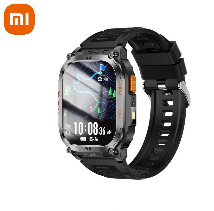 Xiaomi QX18 Smart Bracelet Watch, GPS Positioning, Sports Health Monitoring, Compass, Bluetooth Call, Voice Assistant