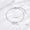 Stainless Steel Animal Letter Star Bracelet - Unisex Fashion Accessory
