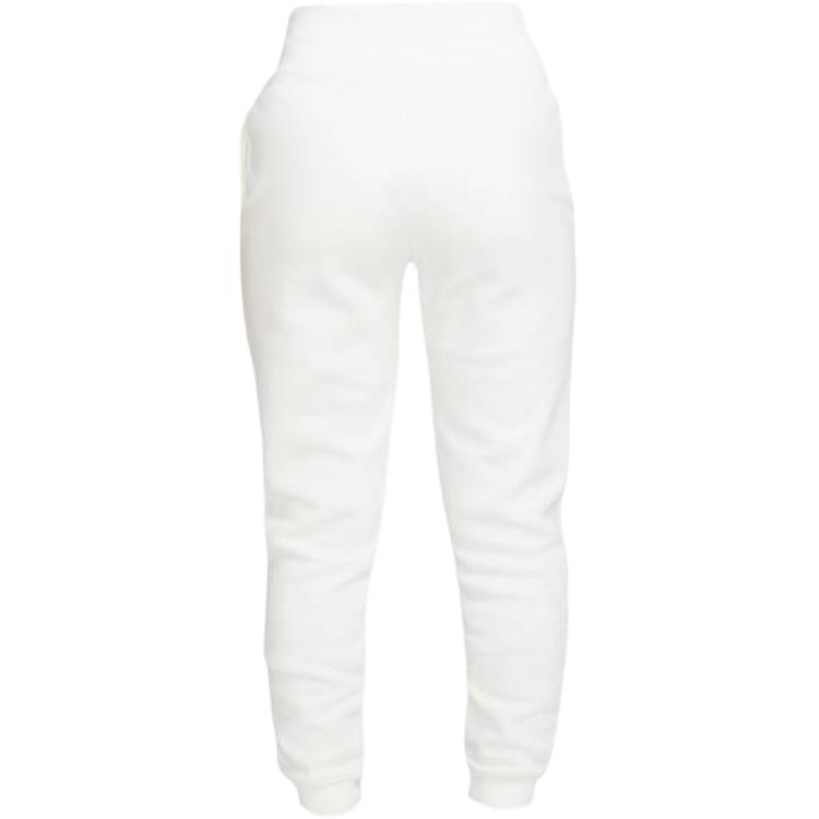 Nike Logo High-Waisted Slim Fit Joggers Women bottoms White DQ5689-133