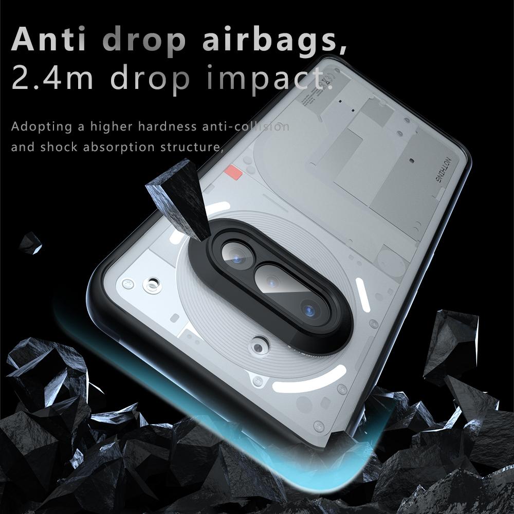 Cover for Nothing Phone 3A Pro Case Ultra Thin Matte Translucent & Clear Full Protection Funda for Nothing Phone 3A Capa