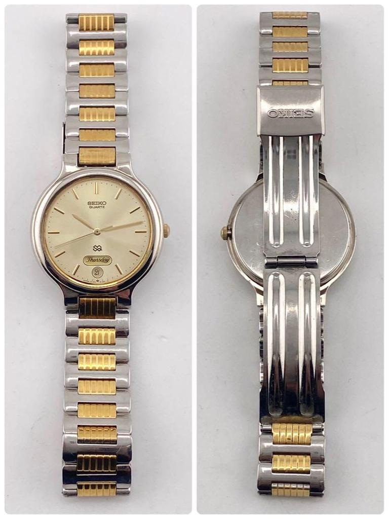 [USED] Working SEIKO Quartz Wristwatch 5Y23-6100