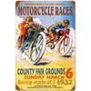 Retro Pinup Girls Motorcycle Metal Tin Signs  Vintage Wall Art Decor for Game Room Cafe Garage Club Bar  Iron Plaque Posters