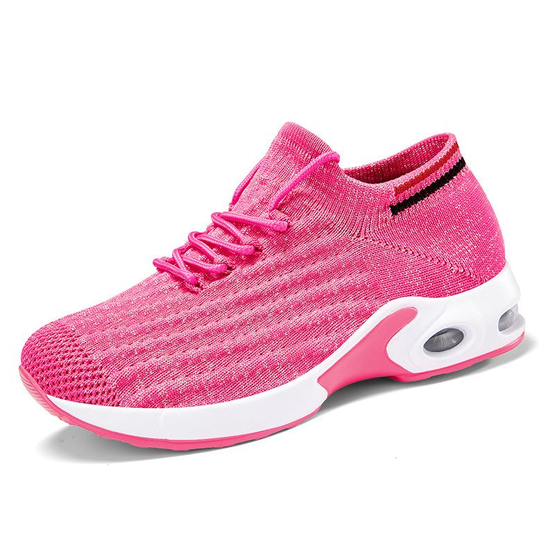 2025 new spring shoes women's air cushion shoes Korean version fashion trend foreign trade women's shoes soft sole breathable sports shoes women