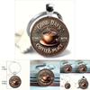 Vintage Coffee Cup Keychain With Zinc Alloy Material For Gift Giving And Souvenir Collectors