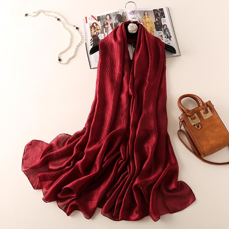 Linen Silk Women Candy Color Scarf For Spring Air Conditioning Towel Muslim Hijab  Fashion Lady Shawl Bufandas Muslim Hijab