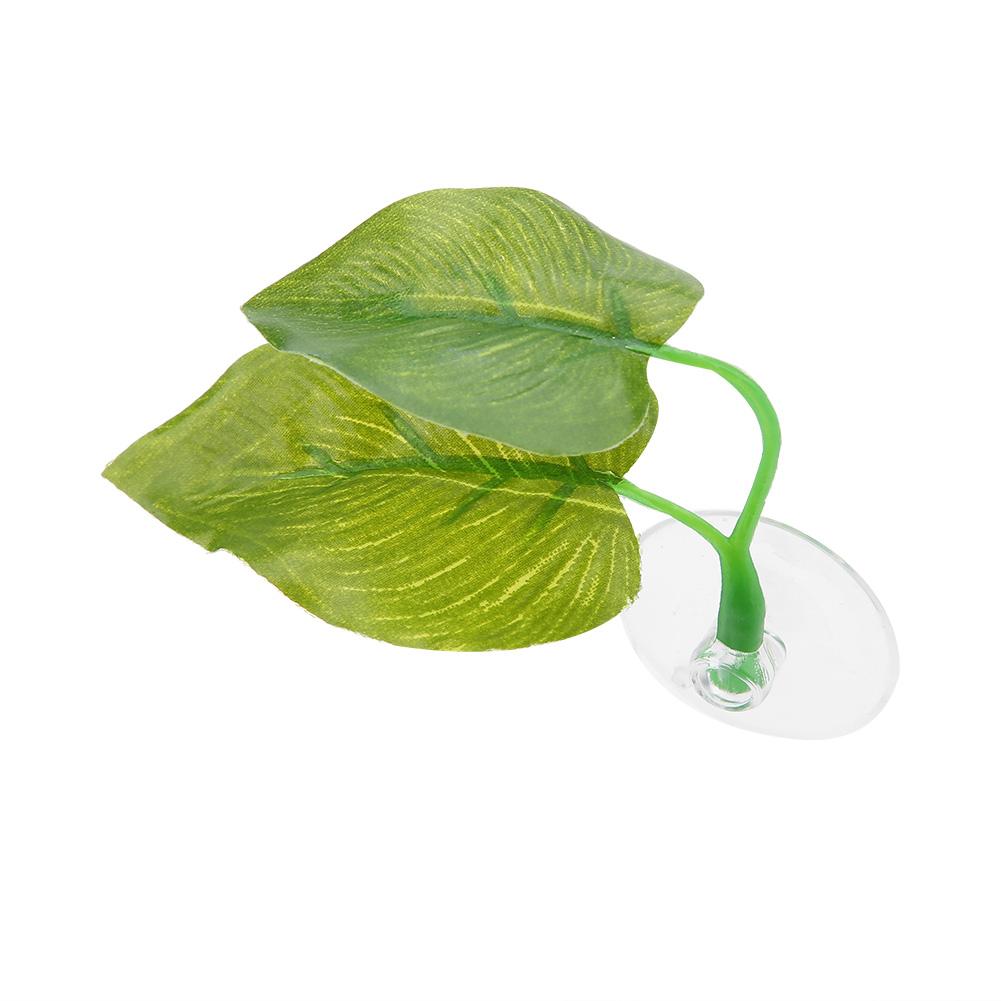 Artificial Plant Leaf Betta Hammock Fish Rest Bed Aquariums Supply Leaves