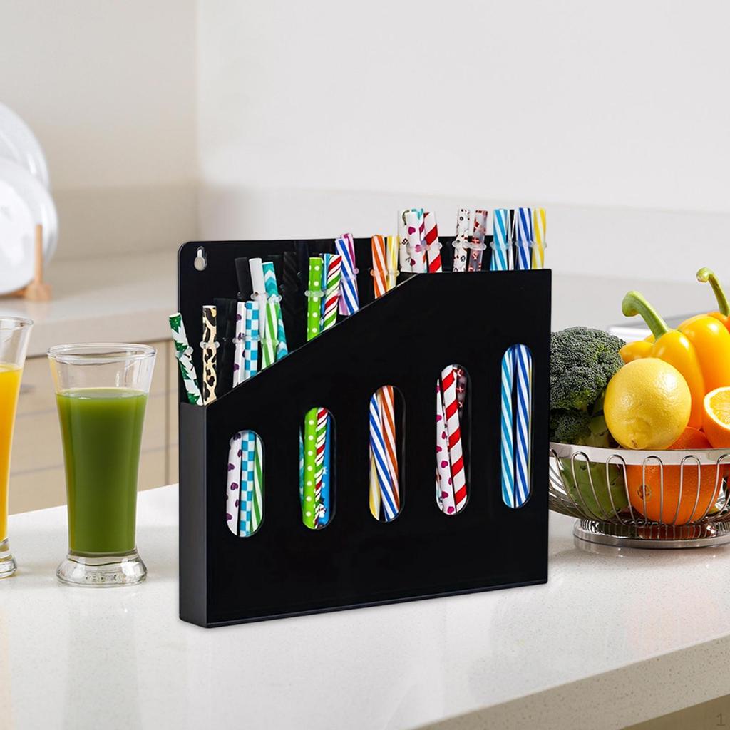 Acrylic Holder Display Stand Easy To Clean Kitchen Accessories Container Storage Rack for Counter