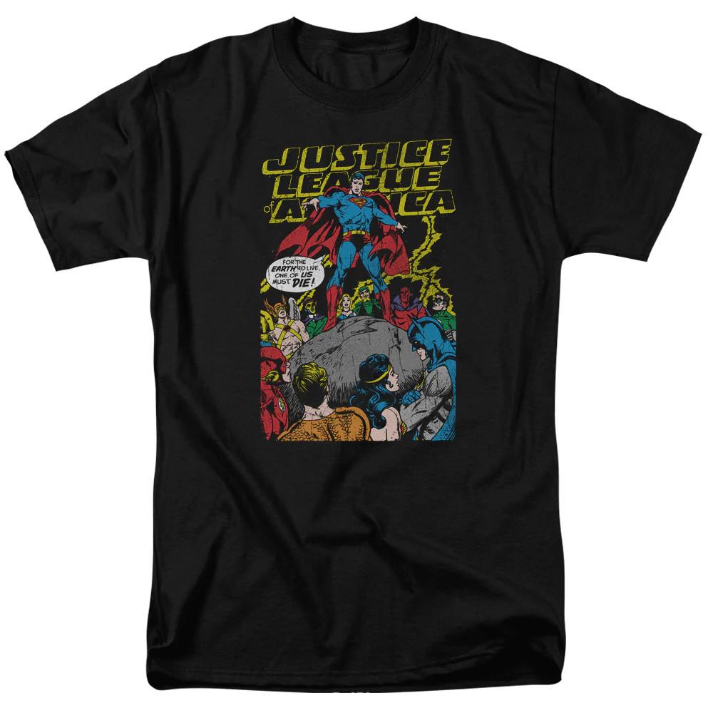 

Justice League Ultimate Sacrifice Mens T Shirt Black 2XL