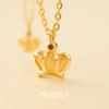 Porti 24k Birthstone Royal Crown Necklace 1.875g