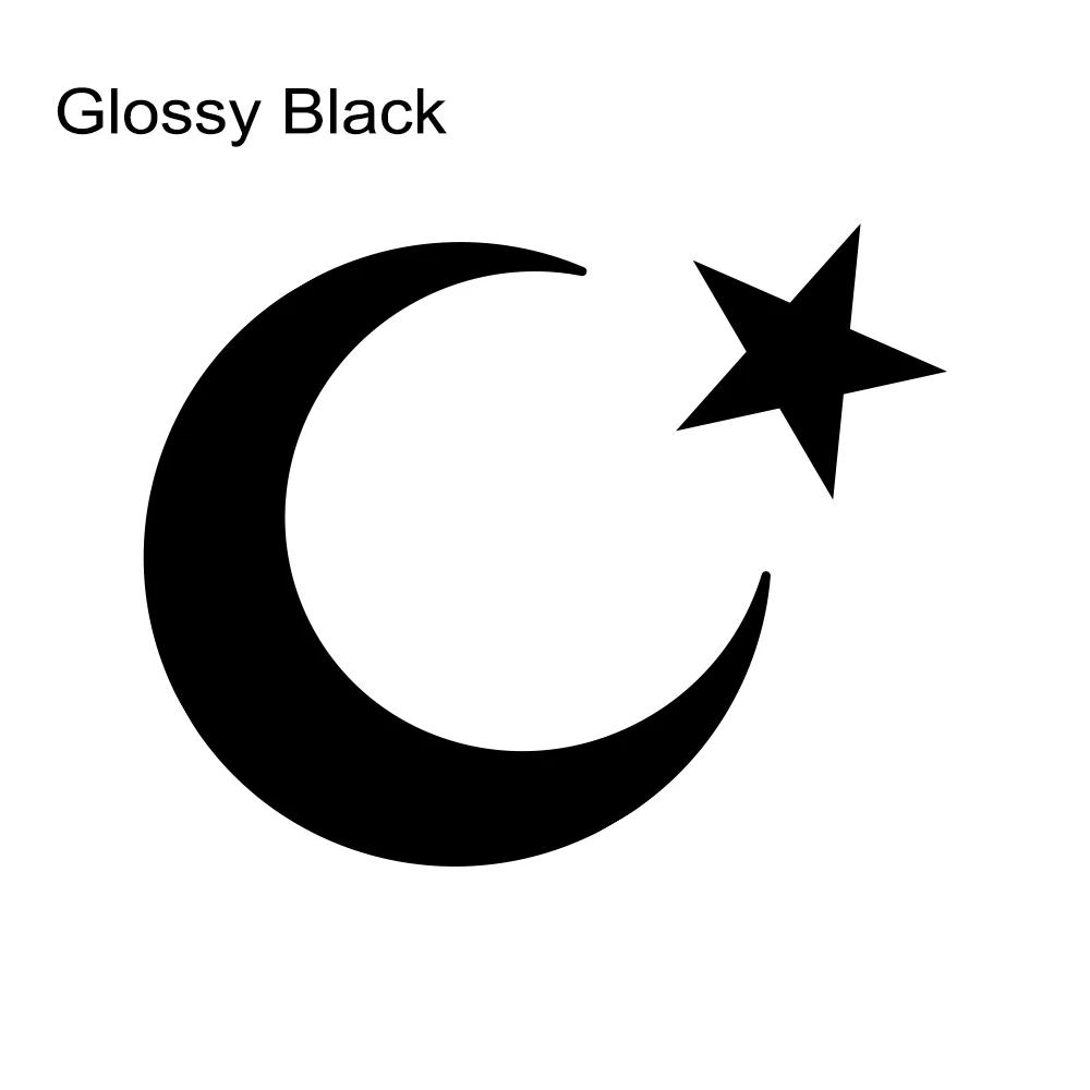 

Turkish Flag Moon And Stars Car Sticker Scratch Resistant Vinyl Decals Truck Body Bumper Rear Window Auto Decoration Accessories 20x15cm