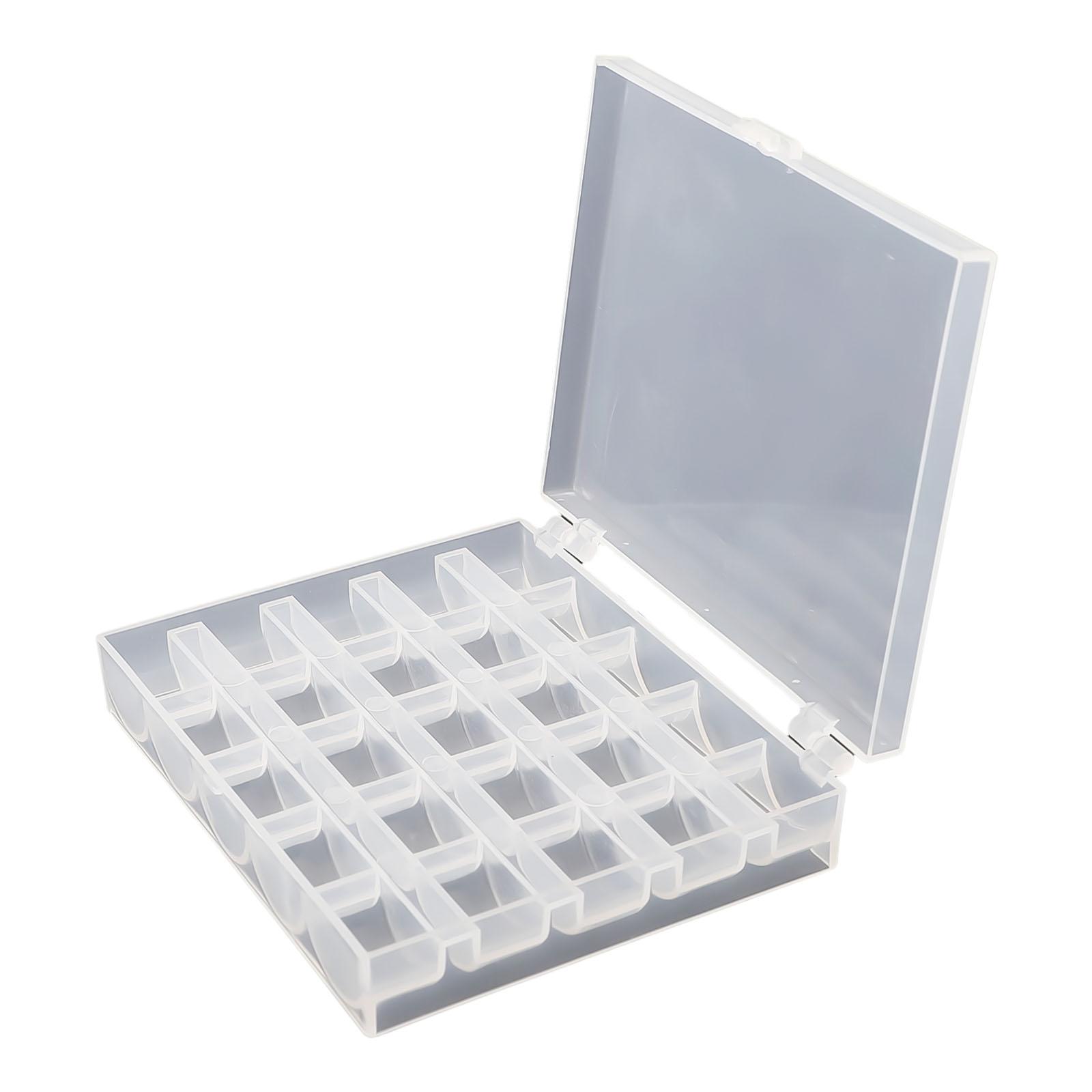 

Набор из 25 пластиковых металлических шпуль с нитками разных цветов, идеально подходит для вышивальных и швейных машин, проектов по шитью своими руками