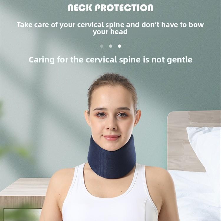 Cervical Support Anti-bow Neck Tilt Orthotics Thickened Sponge Traction Artifact Fixed Support Cervical Spine Neck Protector Neck Cover