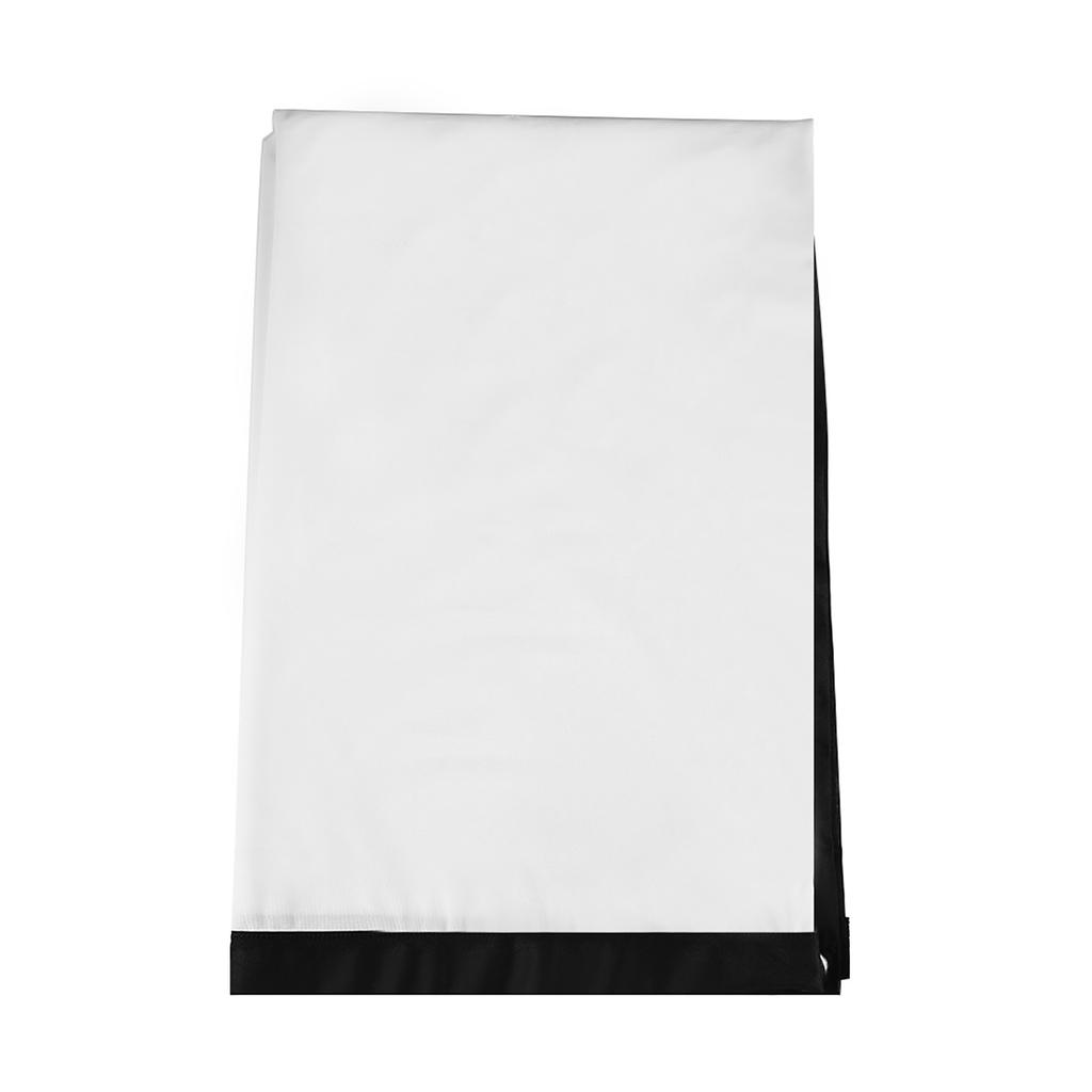 1pc Portable Foldable NOn crease White Projector Curtain Projection Screen 4:3 (84inch)