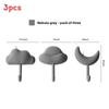 Pvc Strong Adhesive Hooks For Kitchen Bathroom Wall Mounting With High Load Capacity For Dorm Room Organization