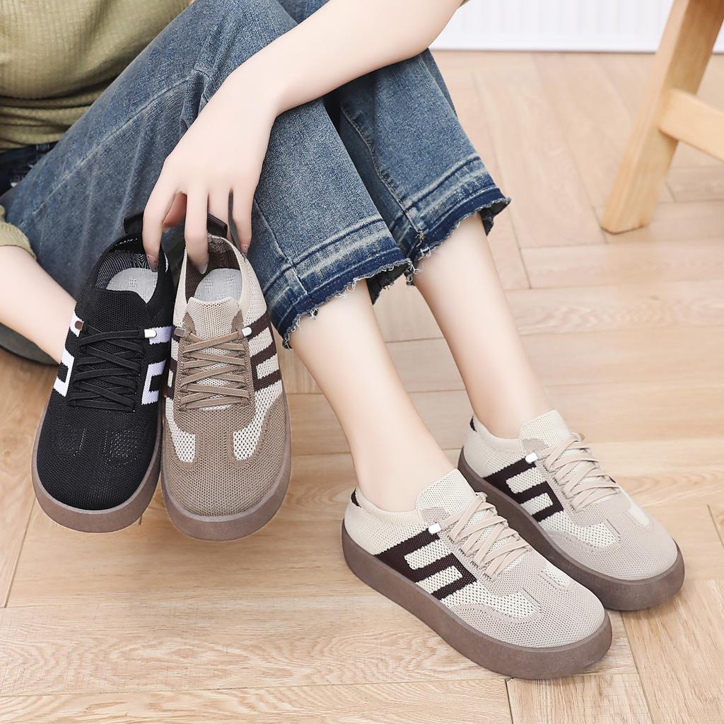 Unisex Frühling neue dicksohlige Forrest Gump Schuhe lässige vielseitige Schuhe weichsohlige keine müden Füße Trainingssportschuhe