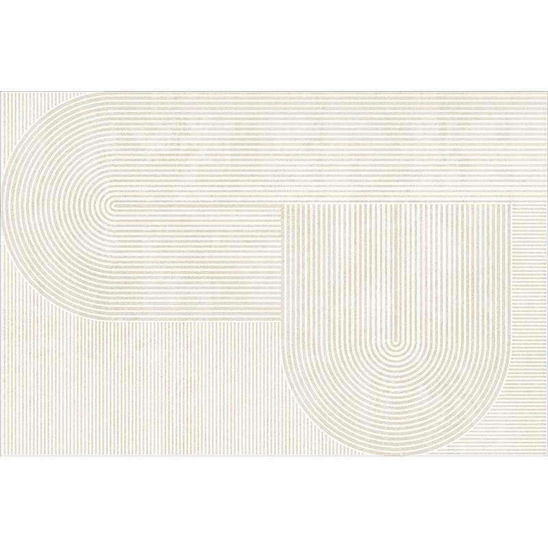2024 Modern Cream Long-Haired Bedside and Living Room Carpet