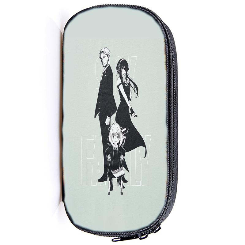Spy X Family Pencil Case Anya Forger Multifunction Pencil Pouch School Supplies Pen Case Stationery Pencilcase