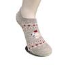 Boat-style Women's Summer Short-sleeved Cartoon Dog Invisible Socks, Women's Anti-slip Non-slip Off-the-heel White Boneless Open-toe Socks