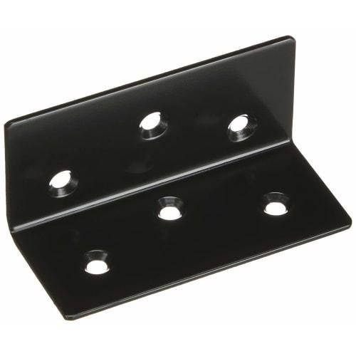 DAIDOHANT Reinforcement Joint Fitting, 2x4 Support, L-Angle, Black Paint, 24A-1-BK10179006