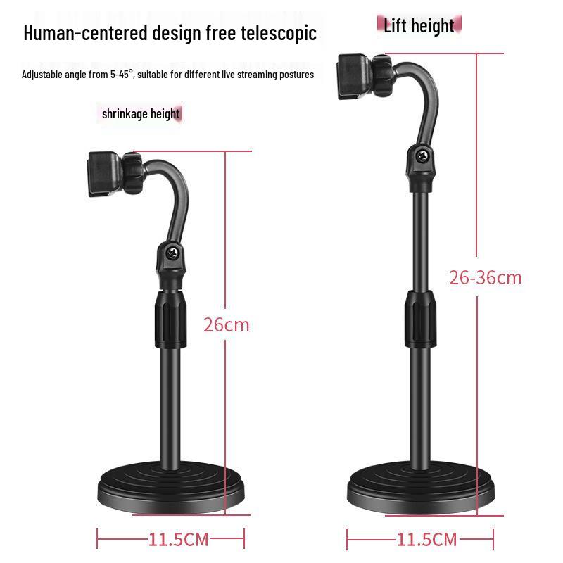 Rotating Telescopic Phone Holder for Live Streaming - Cute, Portable & Multifunctional