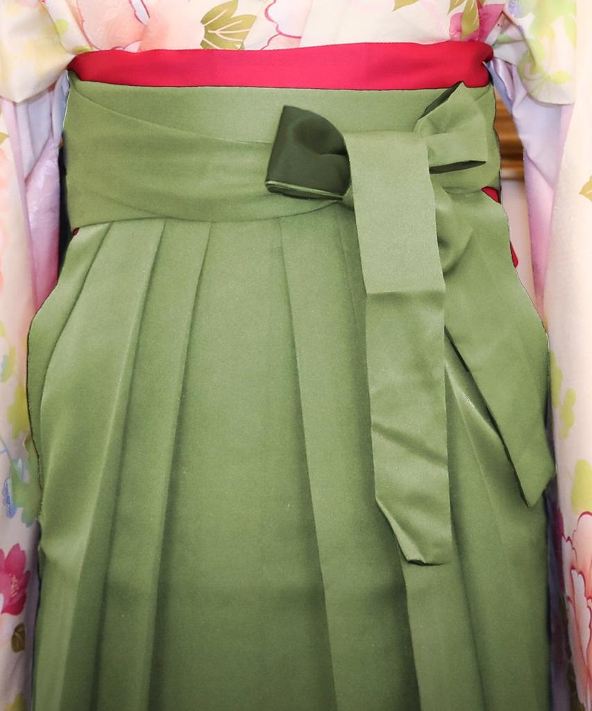 Hakama Blurred Gradient [Kyoetsu] Women's (M, Wakakusa)