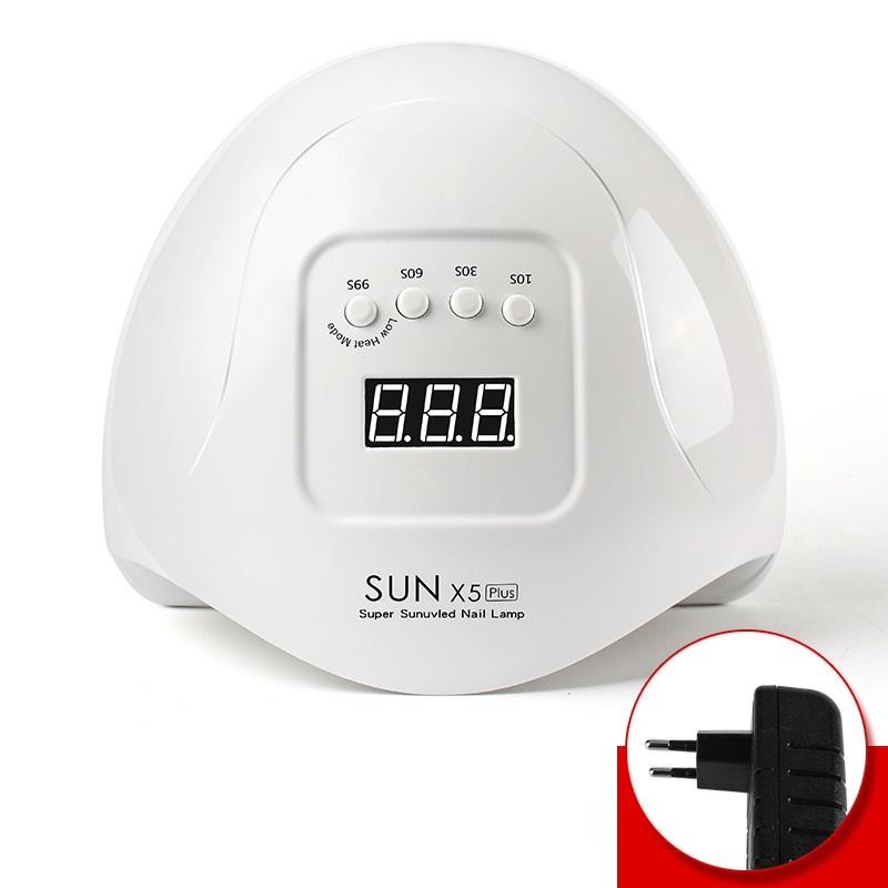 Сушилка для ногтей SUNX 5 PLUS УФ-светодиодная лампа для ногтей с ЖК-дисплеем с 4 нижними таймерами
