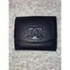 Used Bi-fold Wallet Black Caviar Skin