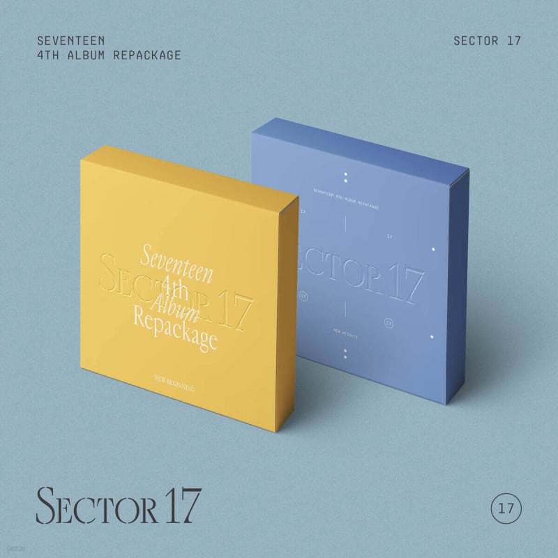 

SEVENTEEN 4th Album Repackage: SECTOR 17 [1 out of 2 versions randomly sent]